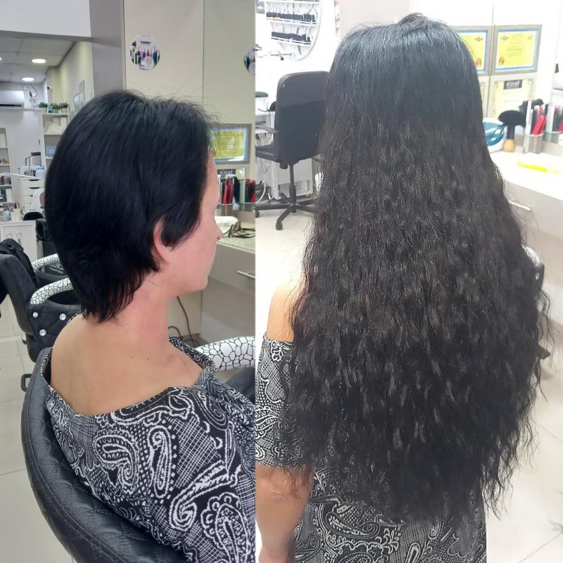 Наращивание волос