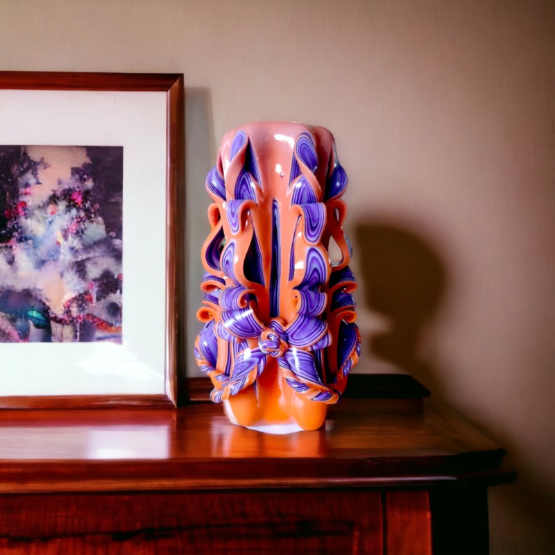 Резная свеча