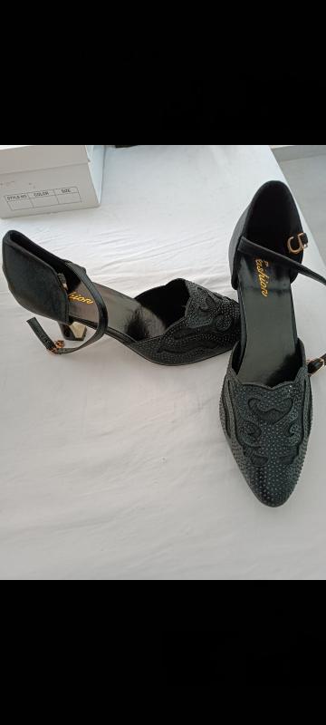 Туфли элегантные из сатина