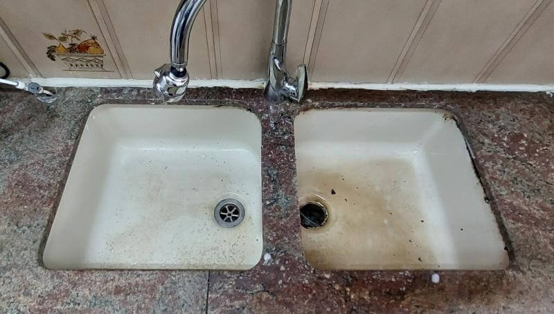 Замена кухонных раковин без демонтажа столешницы.
