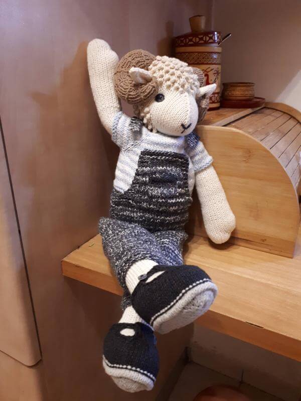 Кукла "барашек"