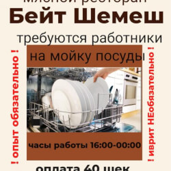Мойка посуды