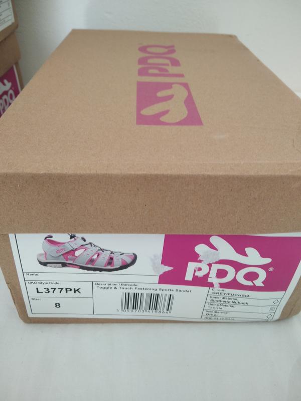 PDQ женские походные сандалии для прогулок, пляжная летняя обувь.