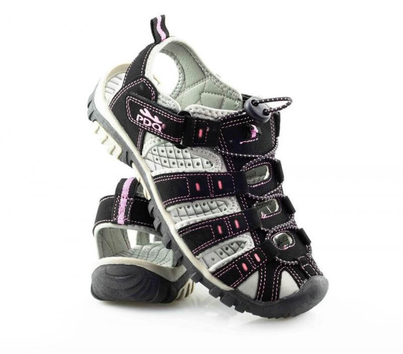 PDQ женские походные сандалии для прогулок, пляжная летняя обувь.