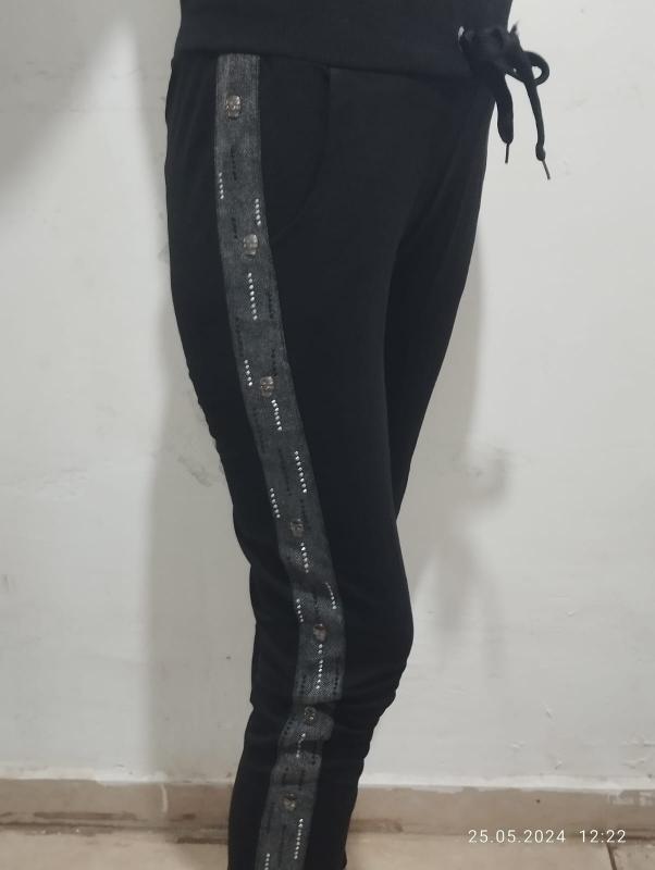 размер S жилет из джинса серого цвета с аксессуарами брюки 100% хлопк