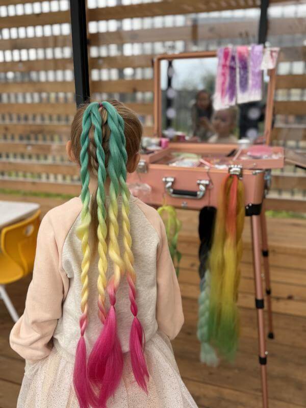 Аквагрим, Тату, Косы с канекалоном