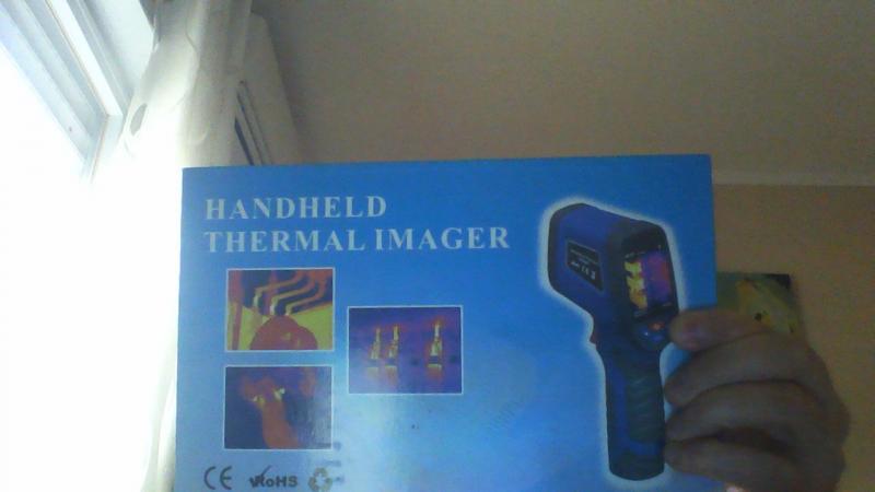 тепловизор, измерительный пинцет