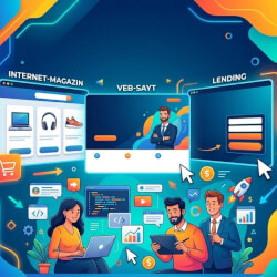 Создание интернет-магазинов, сайтов, лендингов